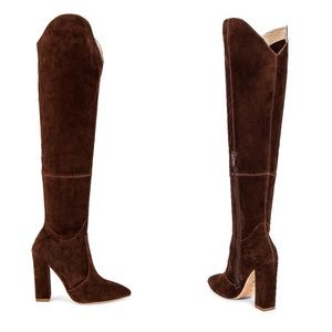 RAYE NWOT Outlaw Boot in Dark Brown